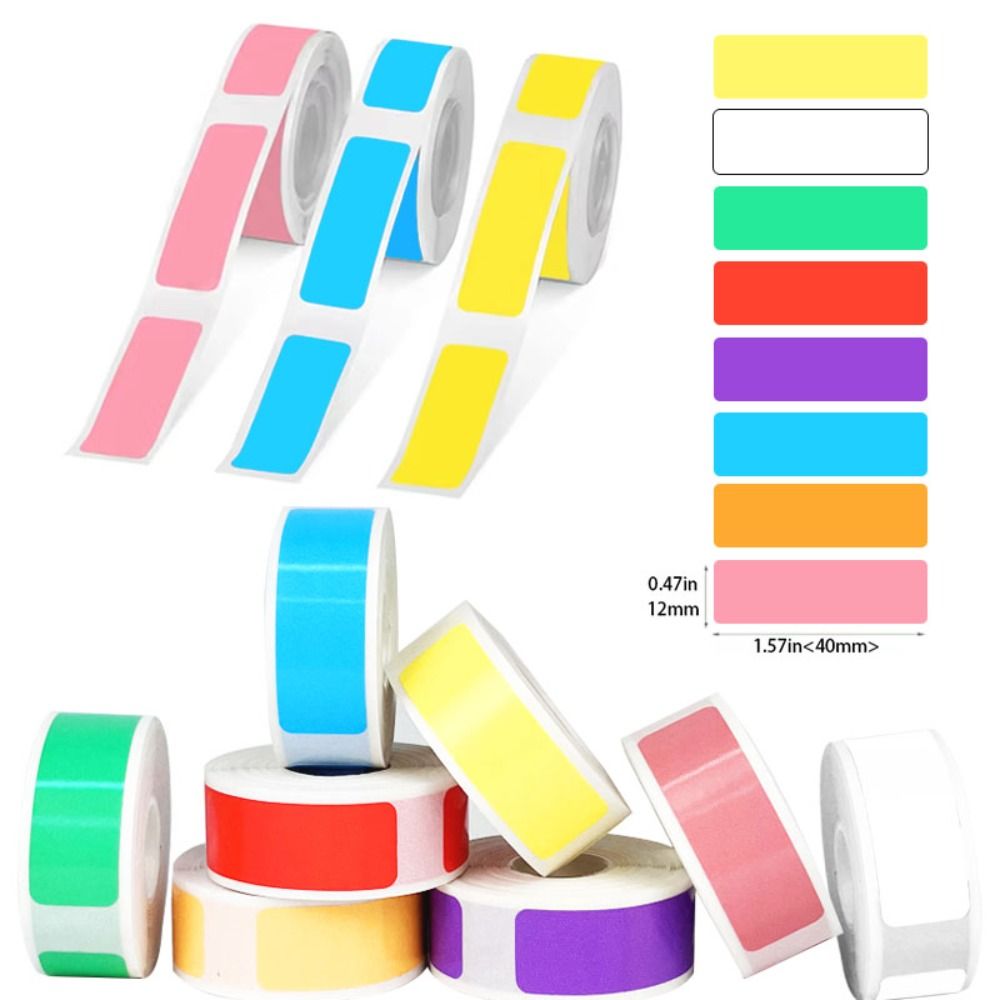 Label Maker - New Colorful Adhesive Label Maker Paper