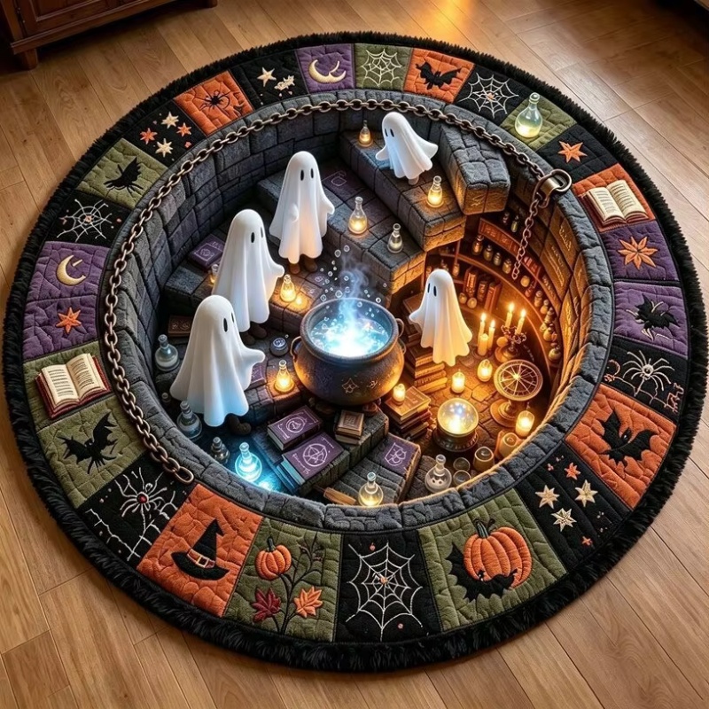 Commercial Book Printing Machines - Halloween Witch Cave 3D Optical Illusion