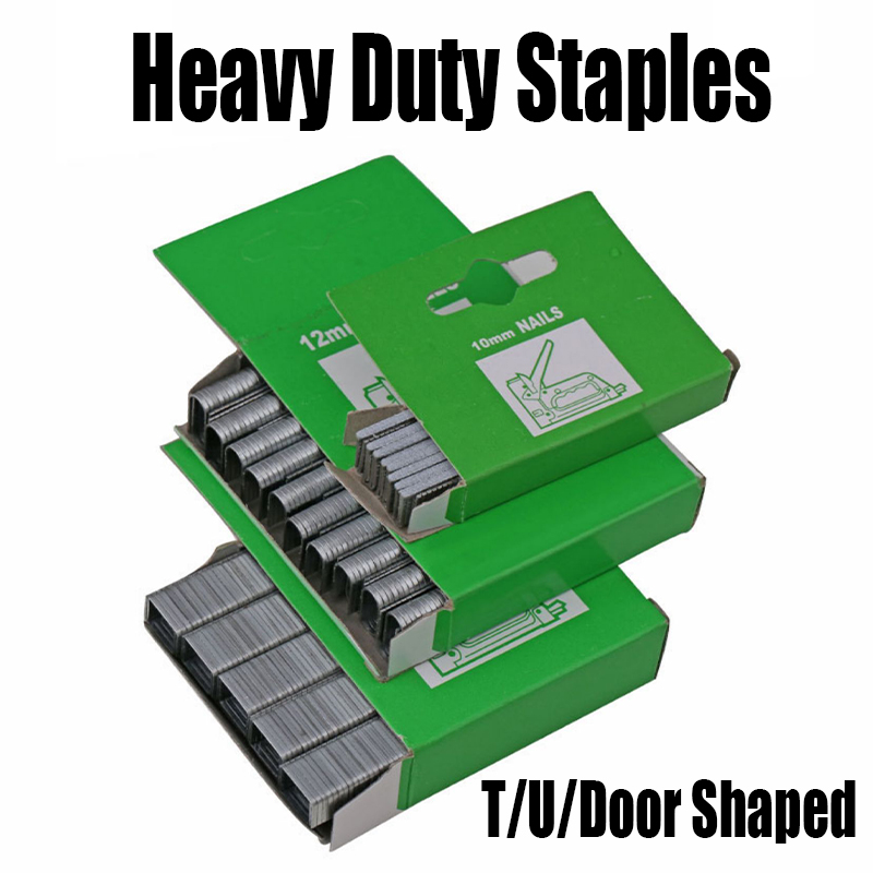 Stapler Heavy Duty - T/U/Door Shaped Heavy Duty Staples Woodworking