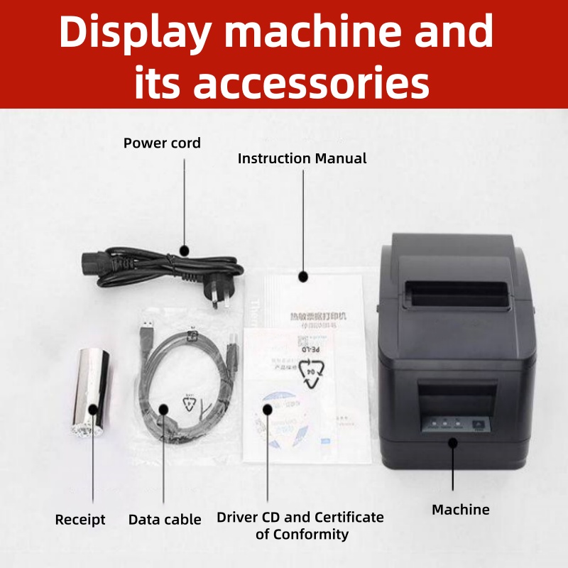 80mm POS Thermal Printer Auto  - Receipt Printer review and price
