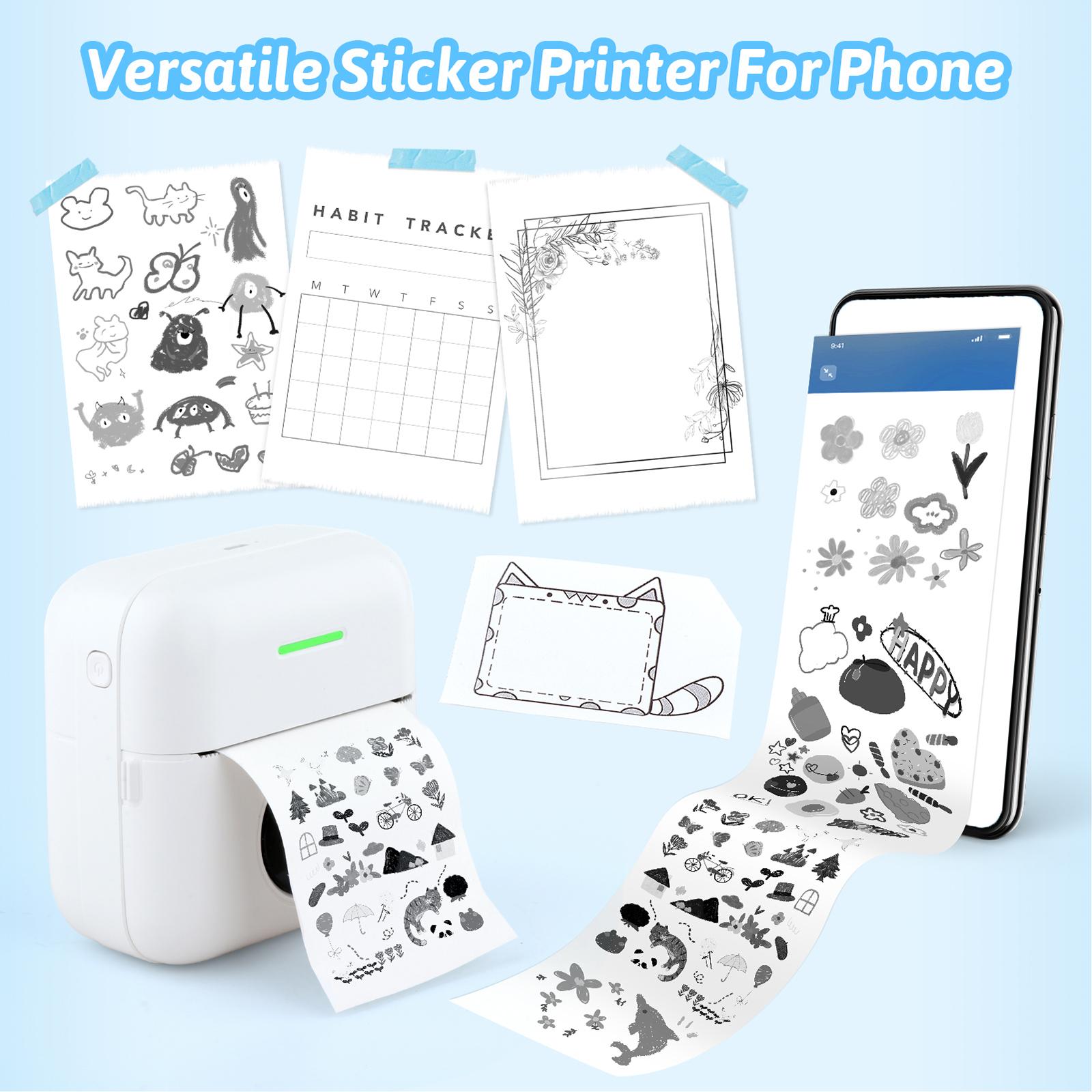 Portable Thermal Printer with  - Printer Paper review and price