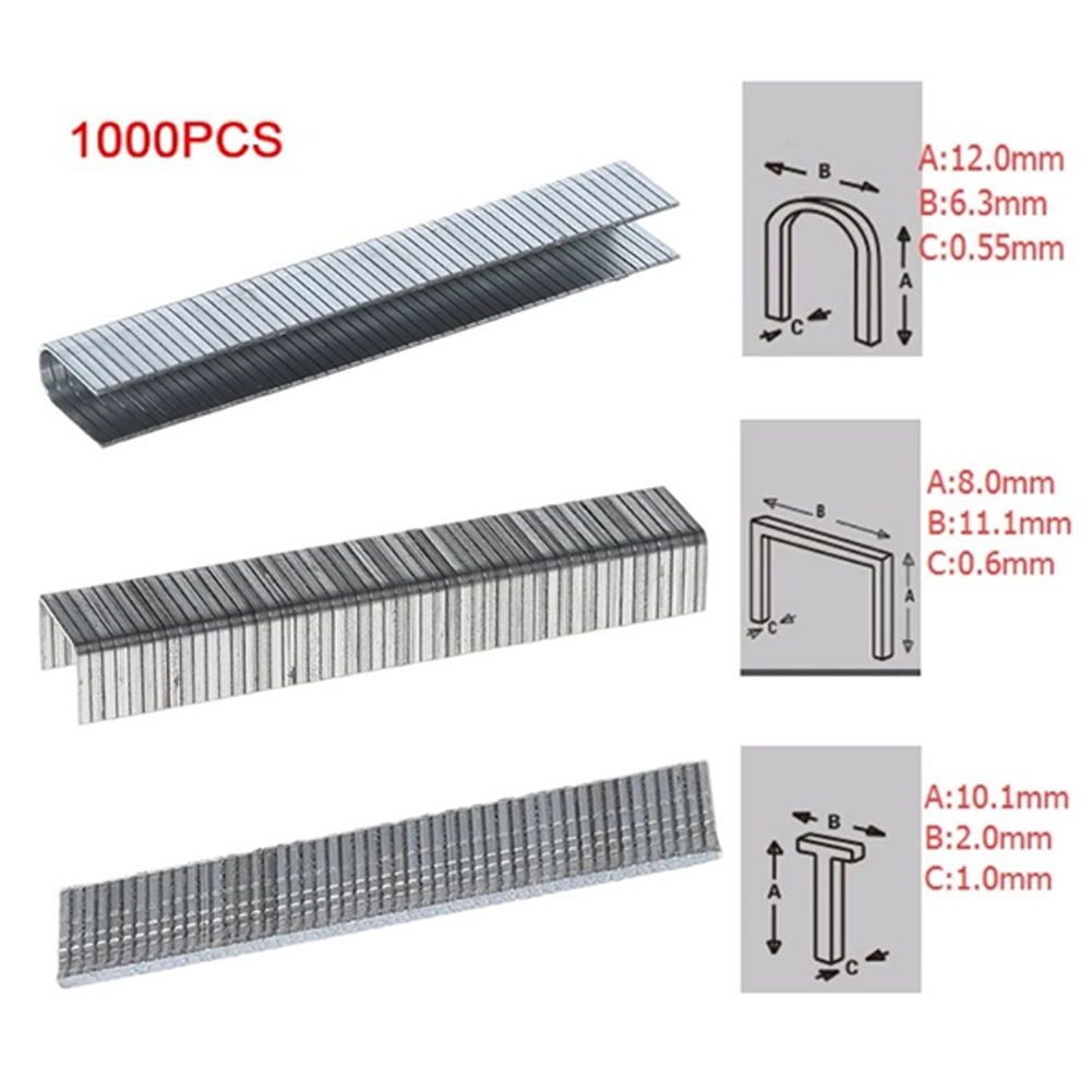 1000Pcs U/Door/T Shaped Nail S - Stapler Heavy Duty review and price
