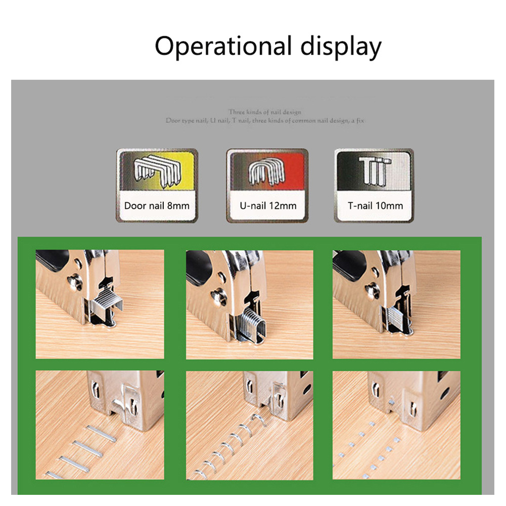 1000Pcs U/Door/T Shaped Nail S - Stapler Heavy Duty review and price