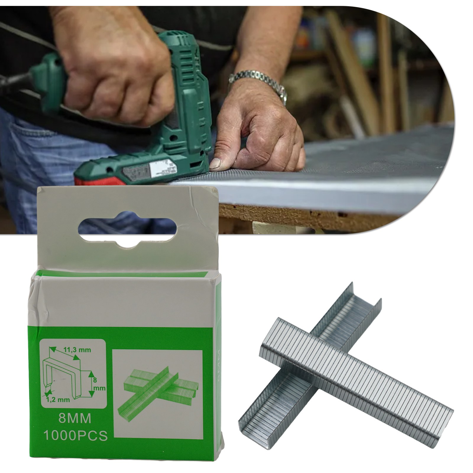 1000Pcs U/Door/T Shaped Nail S - Stapler Heavy Duty review and price