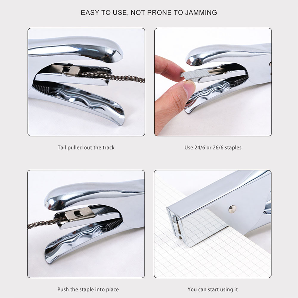 Metal handheld stapler, hand-h - Stapler Heavy Duty review and price