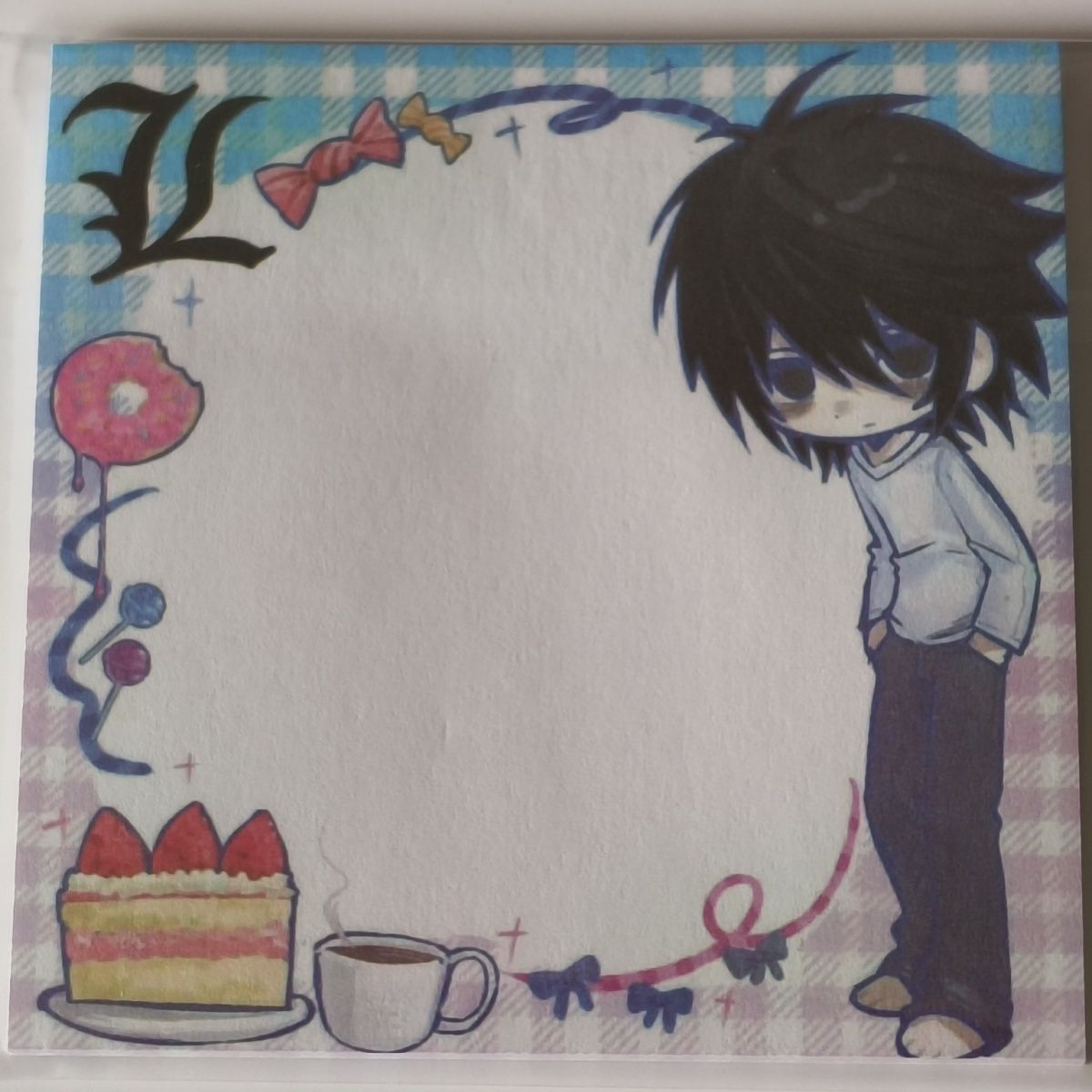 Death Note L Anime Memo Pad Cu - Printer Paper review and price