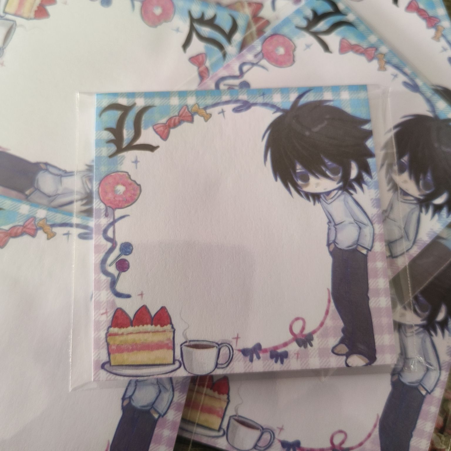 Death Note L Anime Memo Pad Cu - Printer Paper review and price