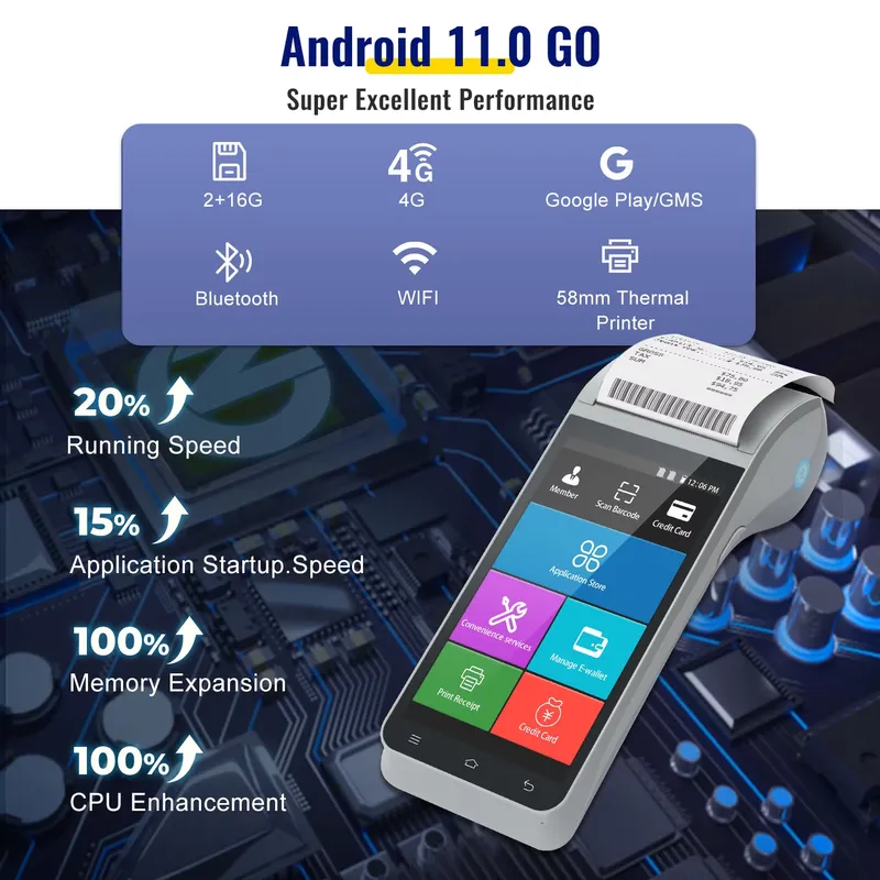 Z91 5.5inch Touch Screen Andro - Receipt Printer review and price