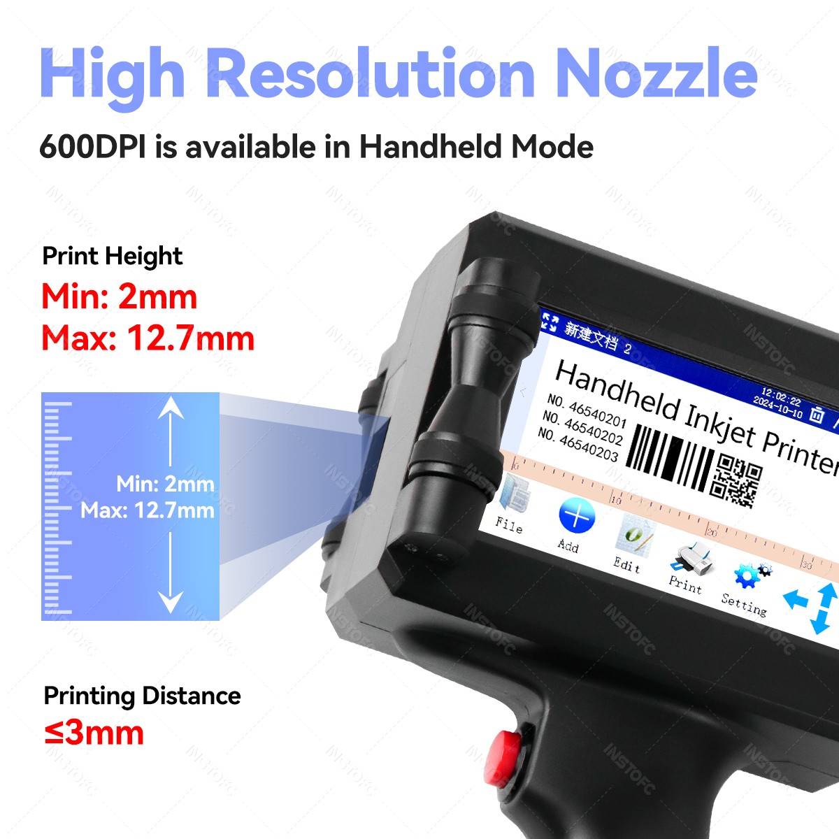 Handheld Inkjet Printer Portab - Commercial Printing And Packaging review and price