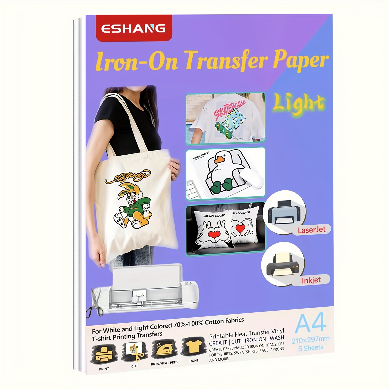 A4 Size Heat Transfer Paper Fo - Commercial Fabric Printing Machine review and price