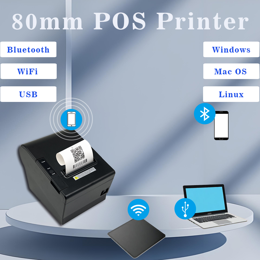 Hot Sale 80mm Thermal POS Rece - Commercial Book Printing Machines review and price