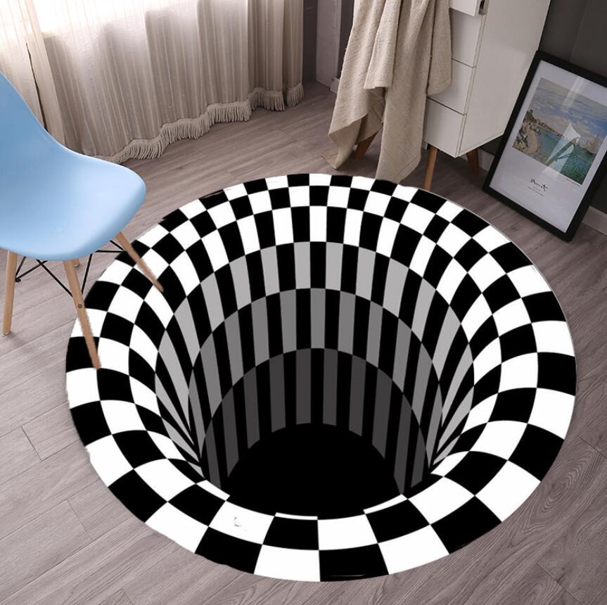 Geometric Bedroom Rugs Black W - Commercial Fabric Printing Machine review and price