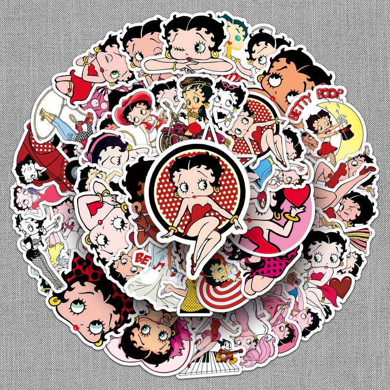 Betty Boop 50 stickers high co - Printer Paper review and price