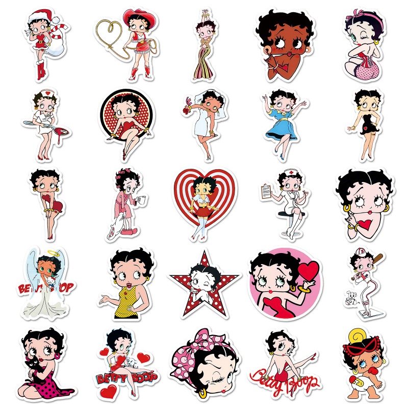 Betty Boop 50 stickers high co - Printer Paper review and price