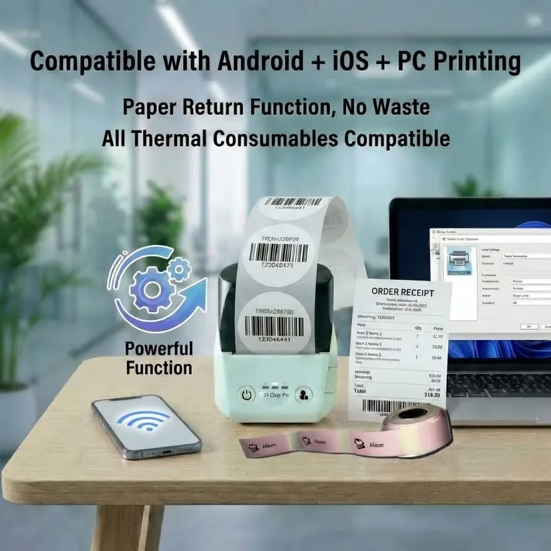 Mini 58mm Receipt Thermal Port - Label Printer review and price