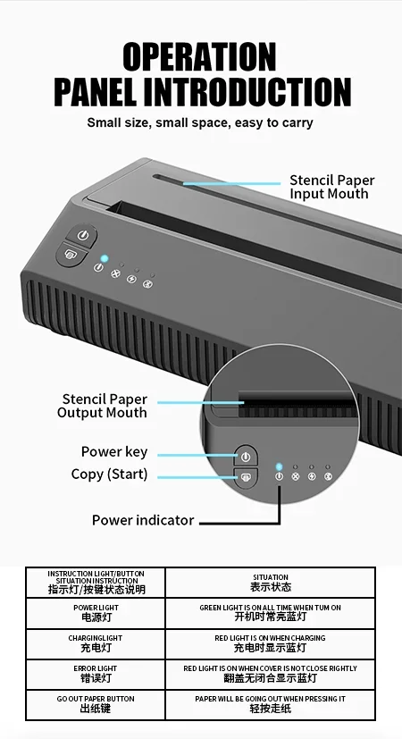 MHT-P8008  thermal tattoo tran - Thermal Printer review and price