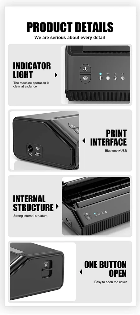 MHT-P8008  thermal tattoo tran - Thermal Printer review and price