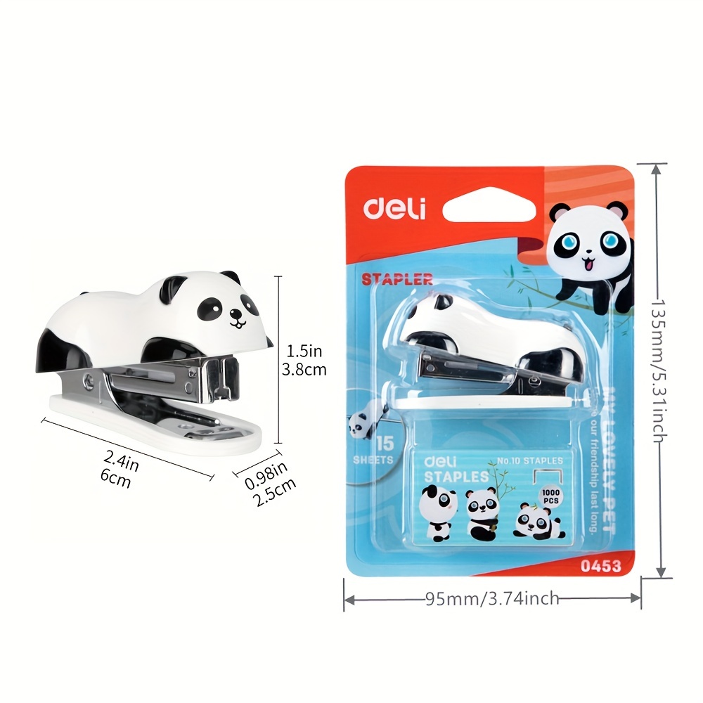 DELI Cartoon Mini Stapler Set  - Stapler Heavy Duty review and price