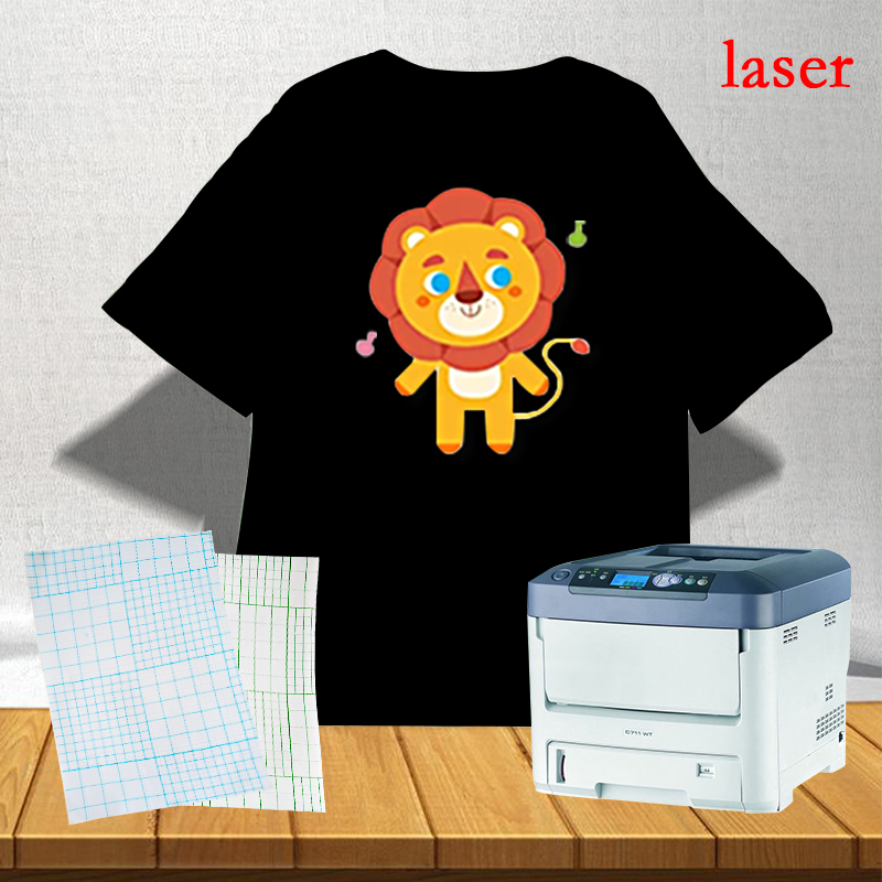 A4 10Pcs Laser Heat Transfer P - Commercial Fabric Printing Machine review and price